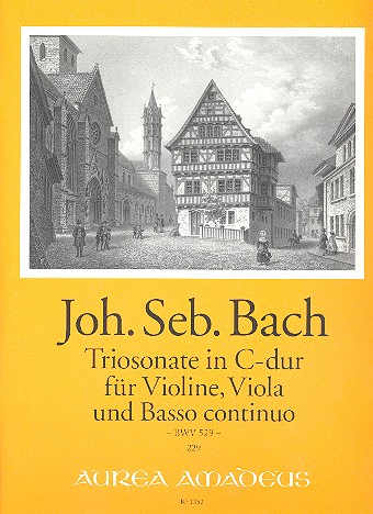 Vorderes Coverbild Triosonate C-Dur BWV529