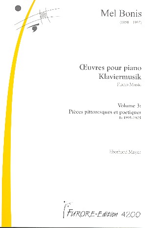 Vorderes Coverbild Klaviermusik Band 3