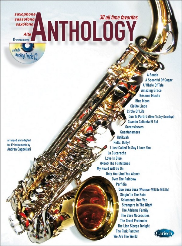 Vorderes Coverbild Anthology vol.1 (+CD): for alto saxophone