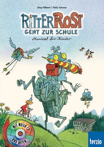 Vorderes Coverbild Ritter Rost geht zur Schule (+CD)