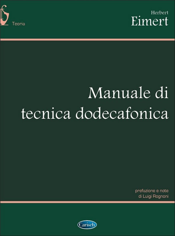 Vorderes Coverbild Manuale di tecnica dodecafonica