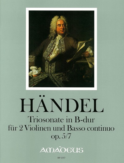 Vorderes Coverbild Triosonate B-Dur op.5,7 für