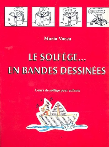 Vorderes Coverbild Le solfège en bandes dessinées (frz)