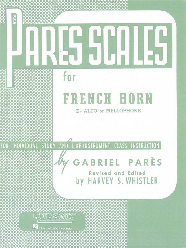 Vorderes Coverbild Scales for French Horn
