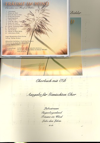 Vorderes Coverbild Träume im Wind (+CD) für gem Chor