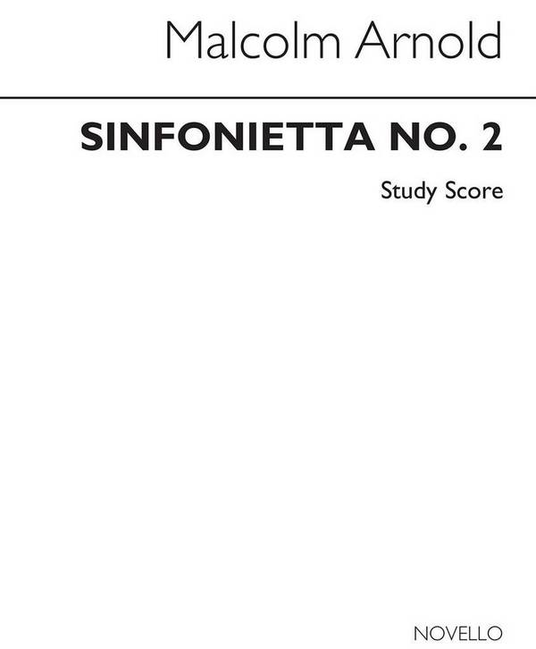 Vorderes Coverbild Sinfonietta no. 2 op.65 für