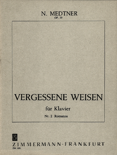 Vorderes Coverbild Romanza op.39,2