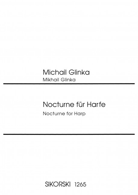 Vorderes Coverbild Nocturne für Harfe