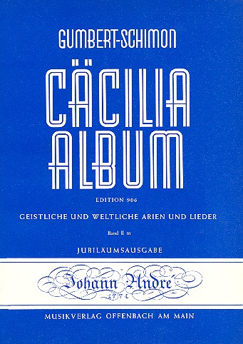 Vorderes Coverbild Cäcilia Album Band 2