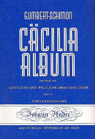 Vorderes Coverbild Cäcilia Album Band 1