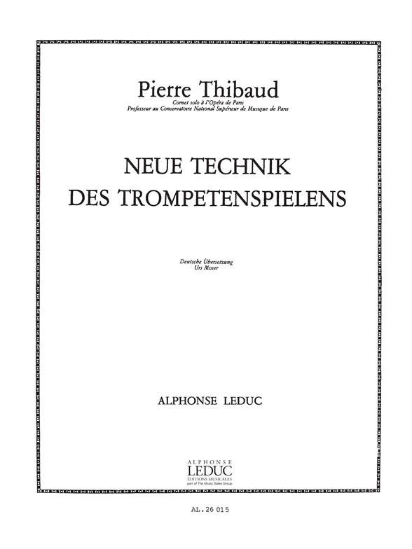 Vorderes Coverbild Neue Technik des Trompetenspiels
