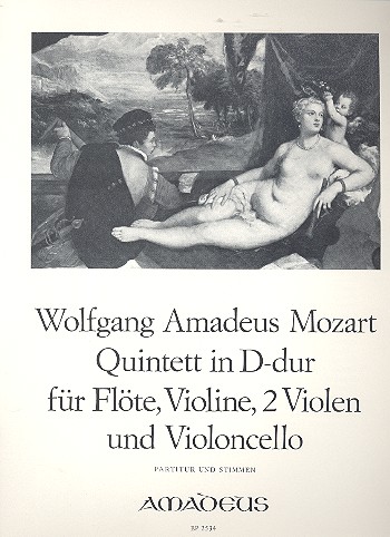 Vorderes Coverbild Quintett D-Dur KV577