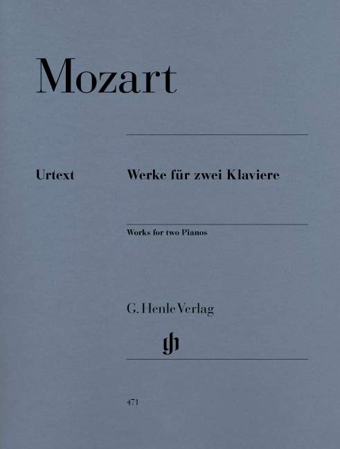 Vorderes Coverbild Werke für 2 Klaviere