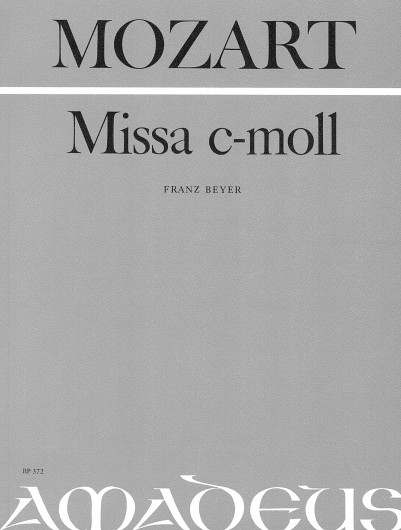Vorderes Coverbild Missa c-Moll KV427 für Soli,