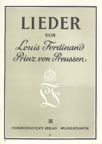 Vorderes Coverbild 7 Lieder für Gesang und Klavier