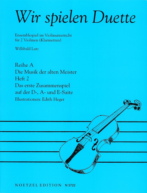 Vorderes Coverbild Wir spielen Duette Reihe A Band 2