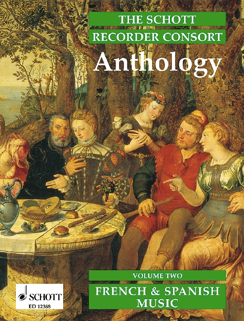 Vorderes Coverbild The Schott Recorder Consort Anthology vol.2