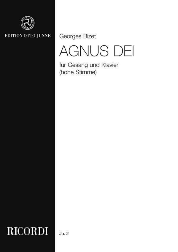 Vorderes Coverbild Agnus Dei F-Dur
