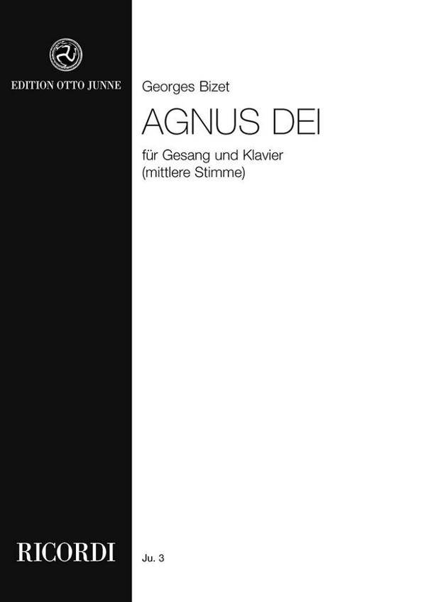 Vorderes Coverbild Agnus Dei Es-Dur für