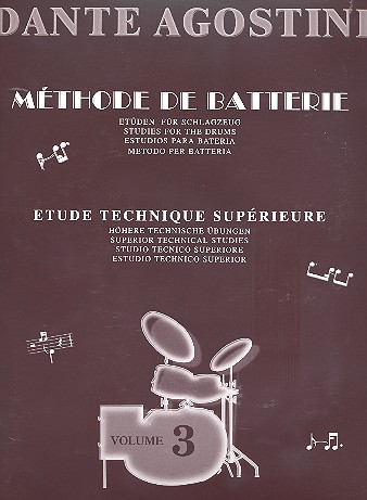 Vorderes Coverbild Methode de batterie vol.3