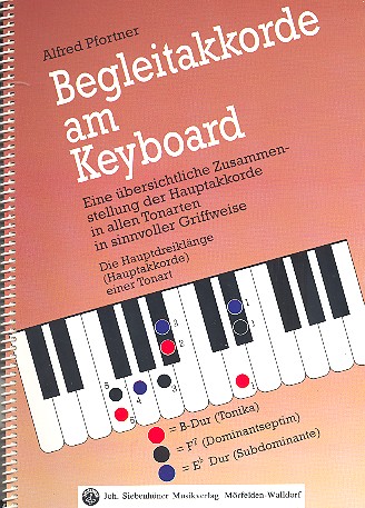 Vorderes Coverbild Begleitakkorde am Keyboard