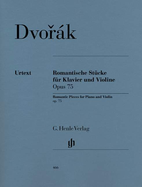 Vorderes Coverbild Romantische Stücke op.75
