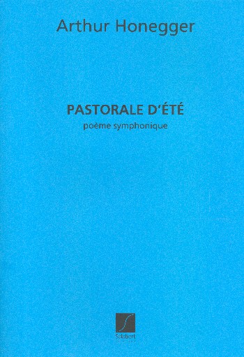 Vorderes Coverbild Pastorale d'été