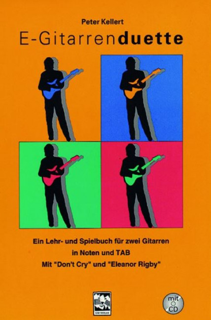 Vorderes Coverbild E-Gitarrenduette (+CD)