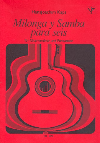 Vorderes Coverbild Milonga y samba para seis