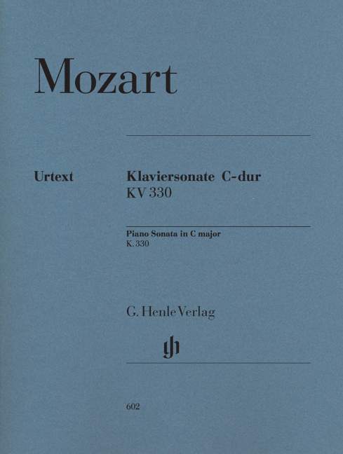 Vorderes Coverbild Sonate C-Dur KV330