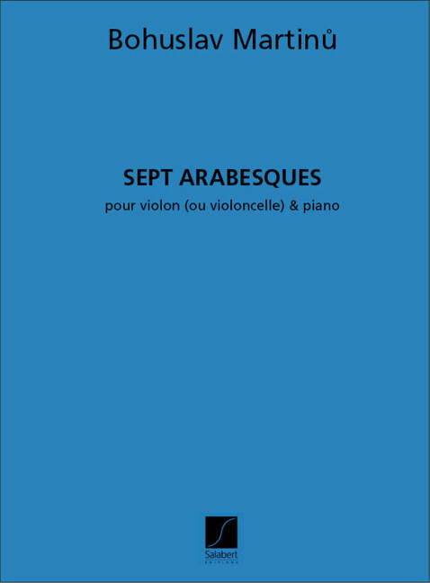 Vorderes Coverbild 7 arabesques pour violon ou