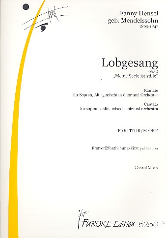 Vorderes Coverbild Lobgesang 'Meine Seele ist stille'