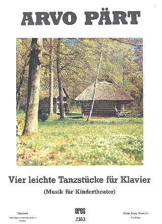 Vorderes Coverbild 4 leichte Tanzstücke