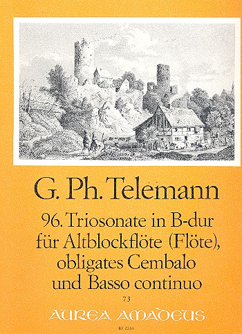 Vorderes Coverbild Triosonate B-dur Nr.96