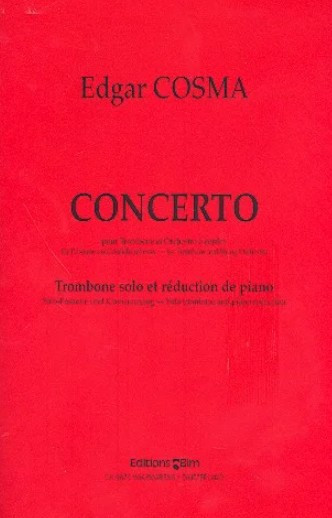 Vorderes Coverbild CONCERTO POUR TROMBONE ET ORCHESTRE
