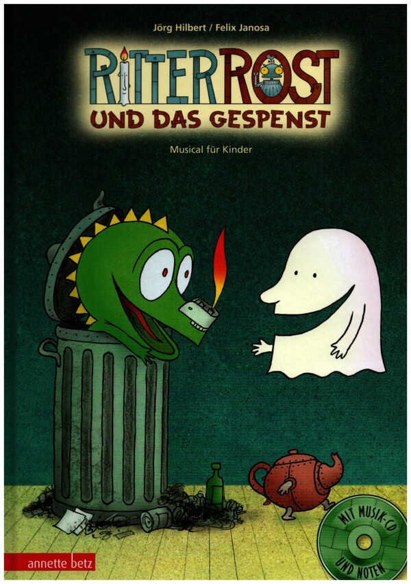 Vorderes Coverbild Ritter Rost und das Gespenst (+CD)