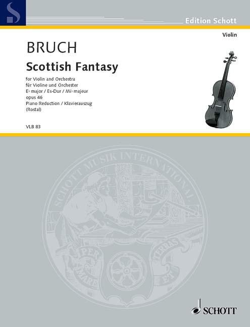 Vorderes Coverbild Schottische Fantasie Es-Dur op.46