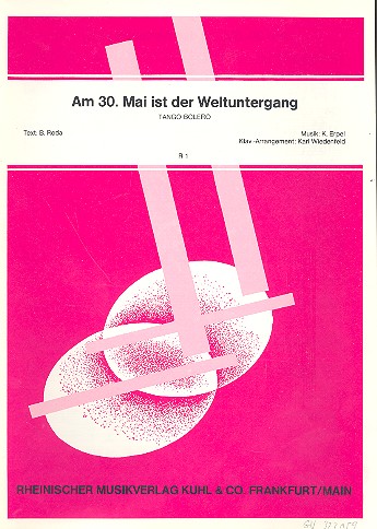 Vorderes Coverbild Am 30. Mai ist der Weltuntergang