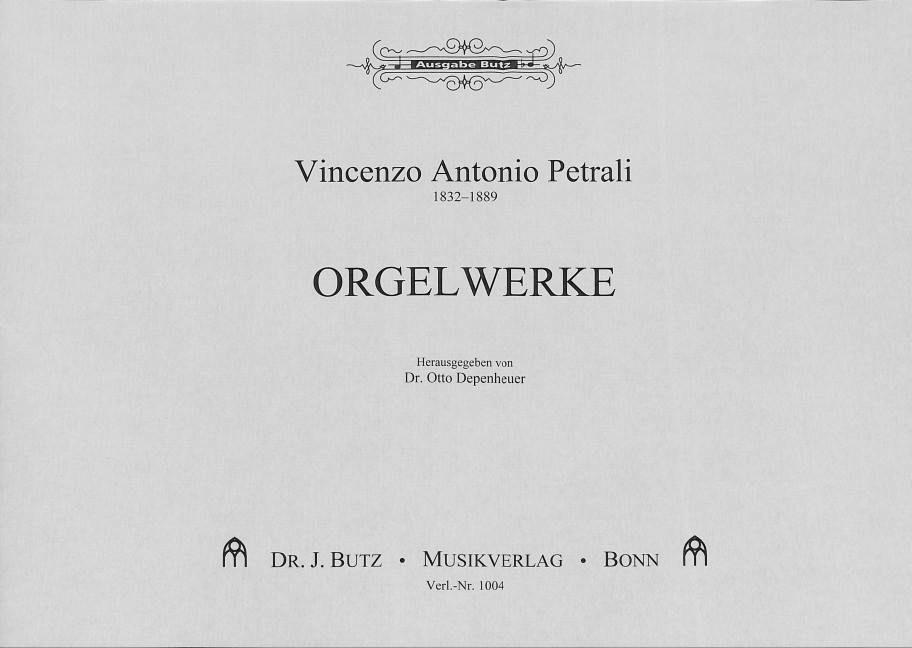 Vorderes Coverbild Orgelwerke