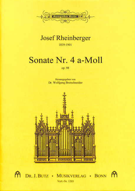 Vorderes Coverbild Sonate a-Moll Nr.4 op.98