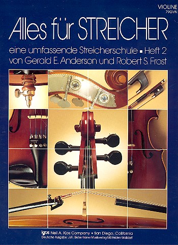 Vorderes Coverbild Alles für Streicher Band 2