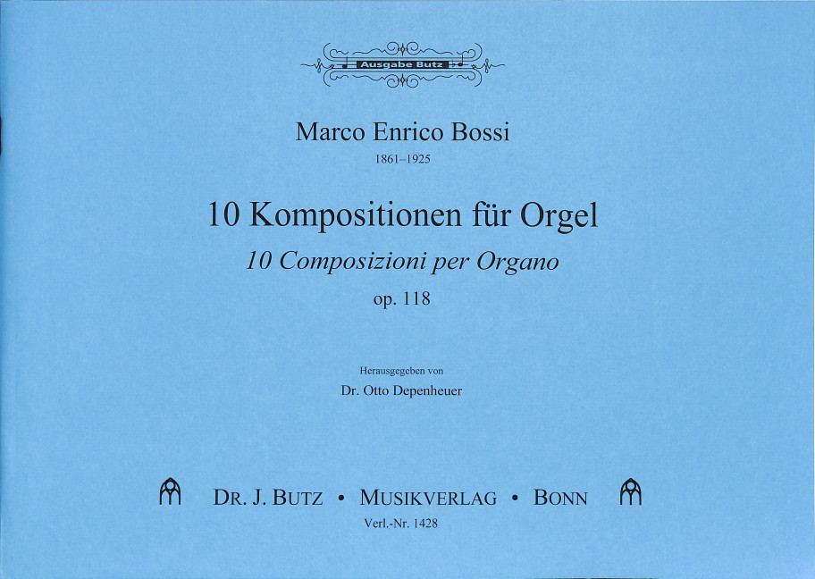 Vorderes Coverbild 10 Kompositionen op.118