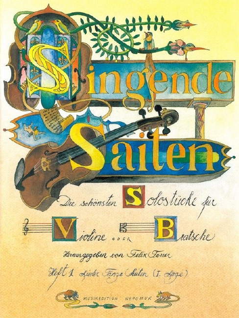 Vorderes Coverbild Singende Saiten Band 1 - Die schönsten Solostücke