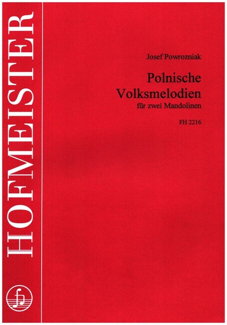 Vorderes Coverbild Polnische Volksmelodien für 2 Mandolinen