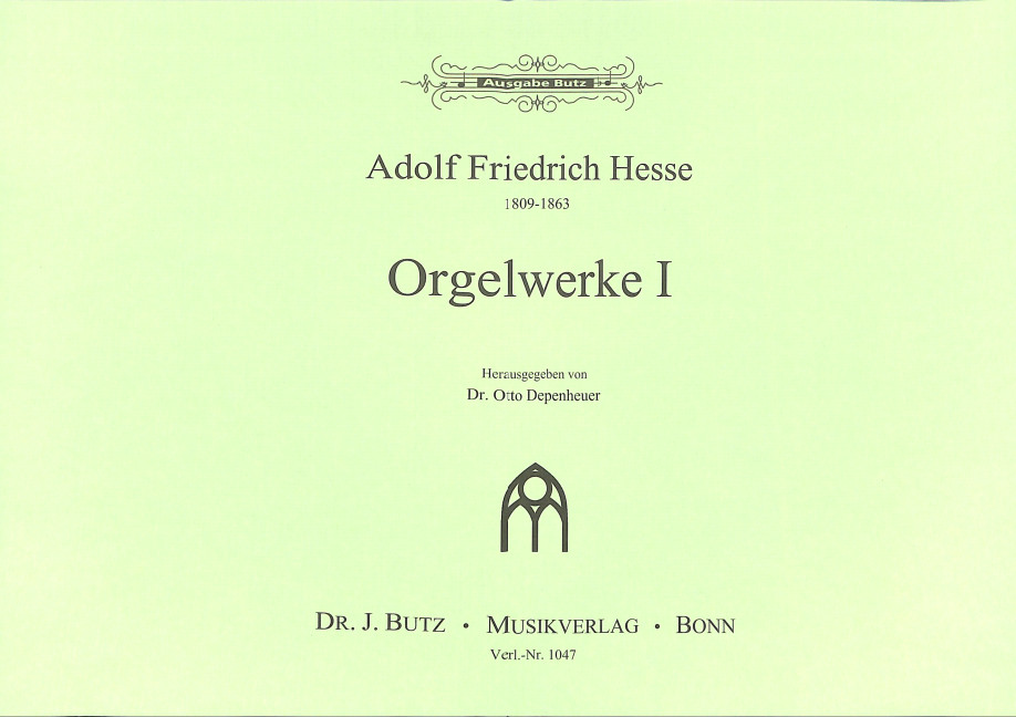 Vorderes Coverbild Orgelwerke Band 1