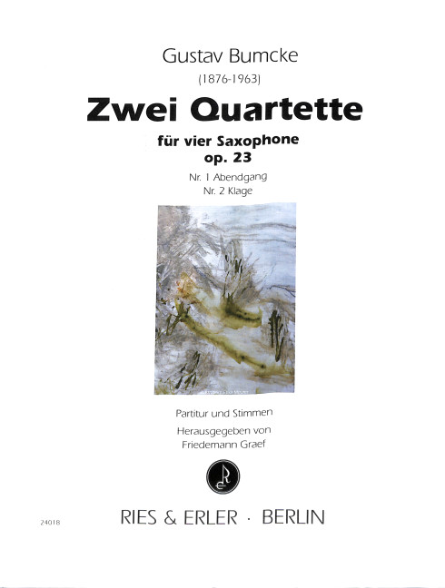 Vorderes Coverbild 2 Quartette op.23