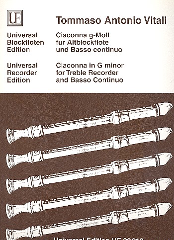 Vorderes Coverbild Ciaconna g-Moll für