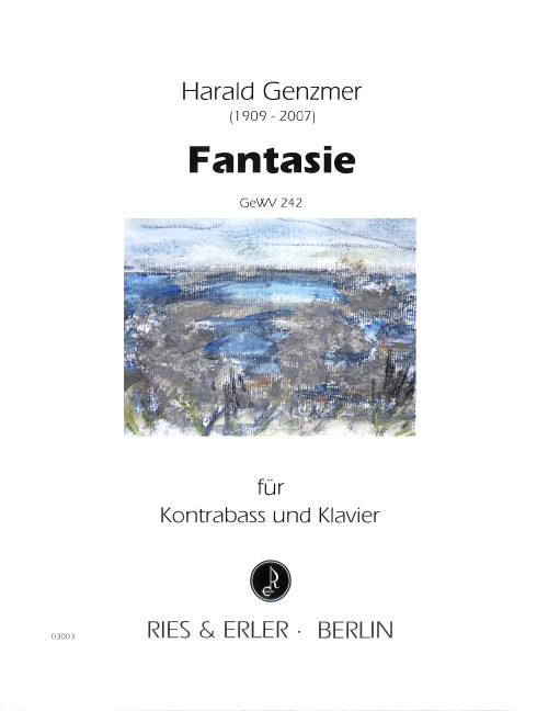 Vorderes Coverbild Fantasie für Kontrabaß
