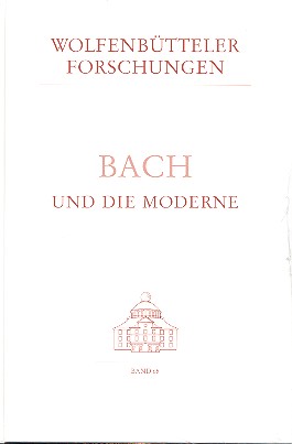 Vorderes Coverbild Bach und die Moderne