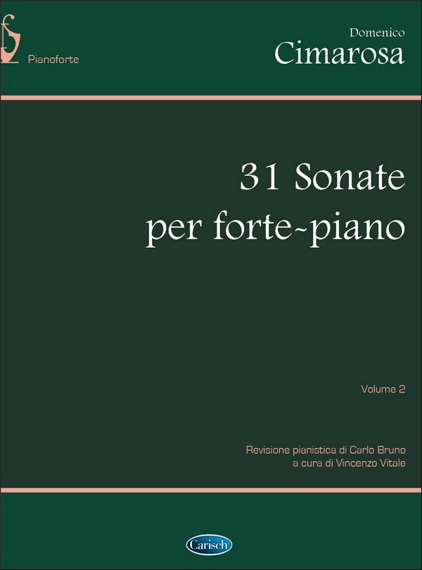 Vorderes Coverbild 31 sonate vol.2 (17-31) per